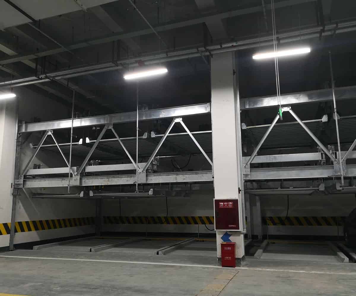 四至六層PSH4-6升降橫移機械式立體車庫設備